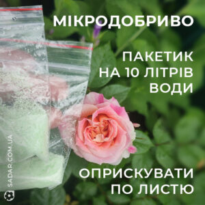 Професійне мікродобриво для троянд